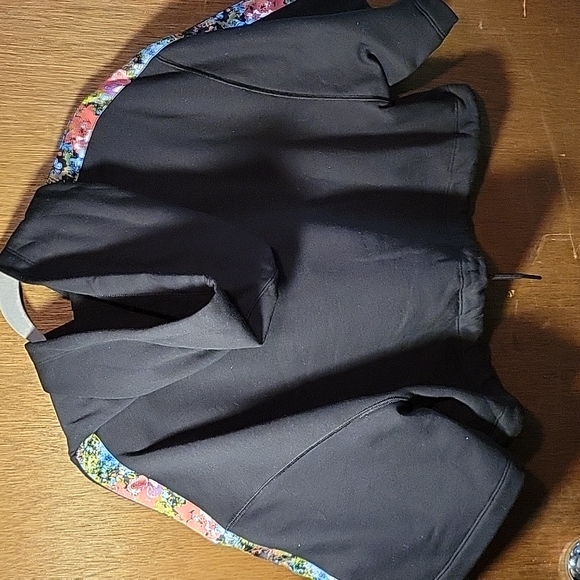 Champion Woman's large cropped hoodie - Picture 2 of 3